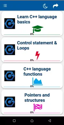 C++ Language android App screenshot 5